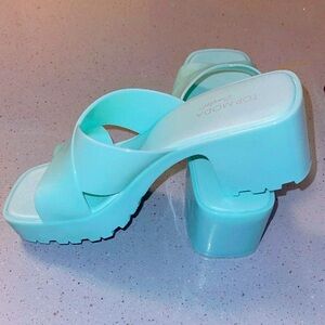 Si Jelly platform sandals
